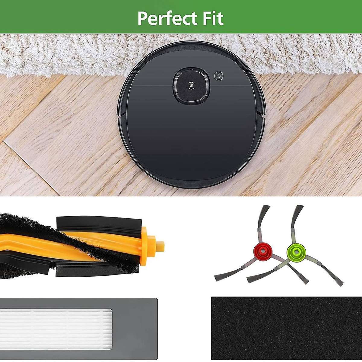 Replacement Parts Compatible for Ecovacs Deebot Main Roller Brush