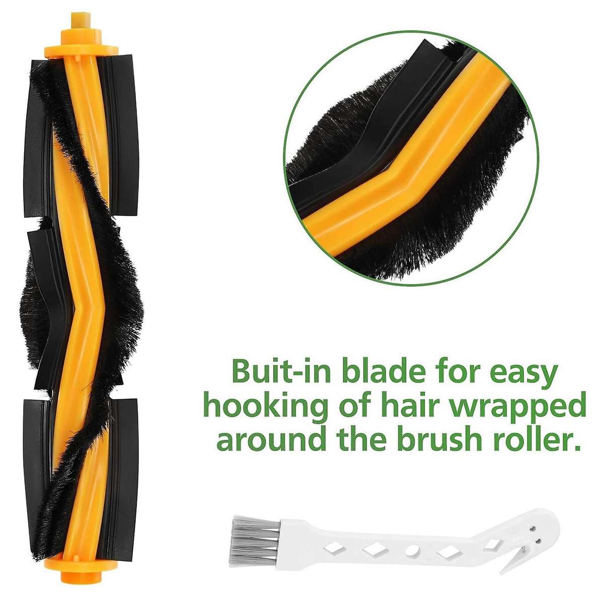 Replacement Parts Compatible for Ecovacs Deebot Main Roller Brush