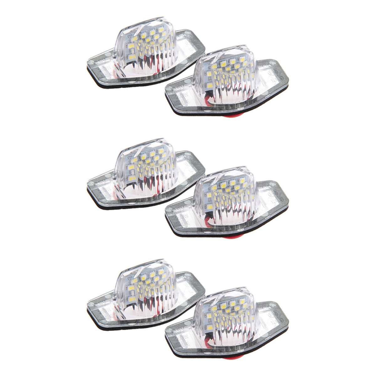 6x Error Free Led License Plate Light Lamp for Honda Crv Jazz Odyssey