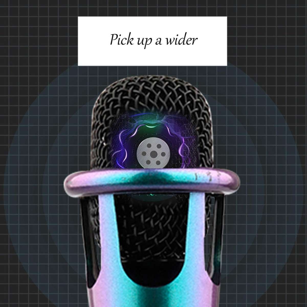 3.5mm Jack Condenser Microphone for Karaoke Home Entertainment