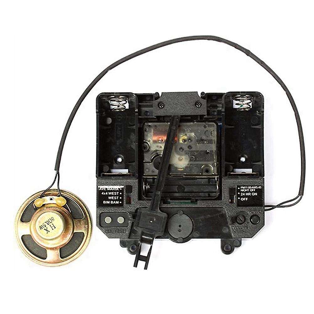 Pendulum Clock Movement Music Box Silent Sweep Quartz Wall Clock Part