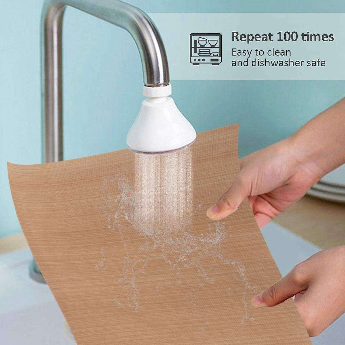 Baking Mats Non Stick Silicone, Reusable Baking Mat Sheet Baking Tray