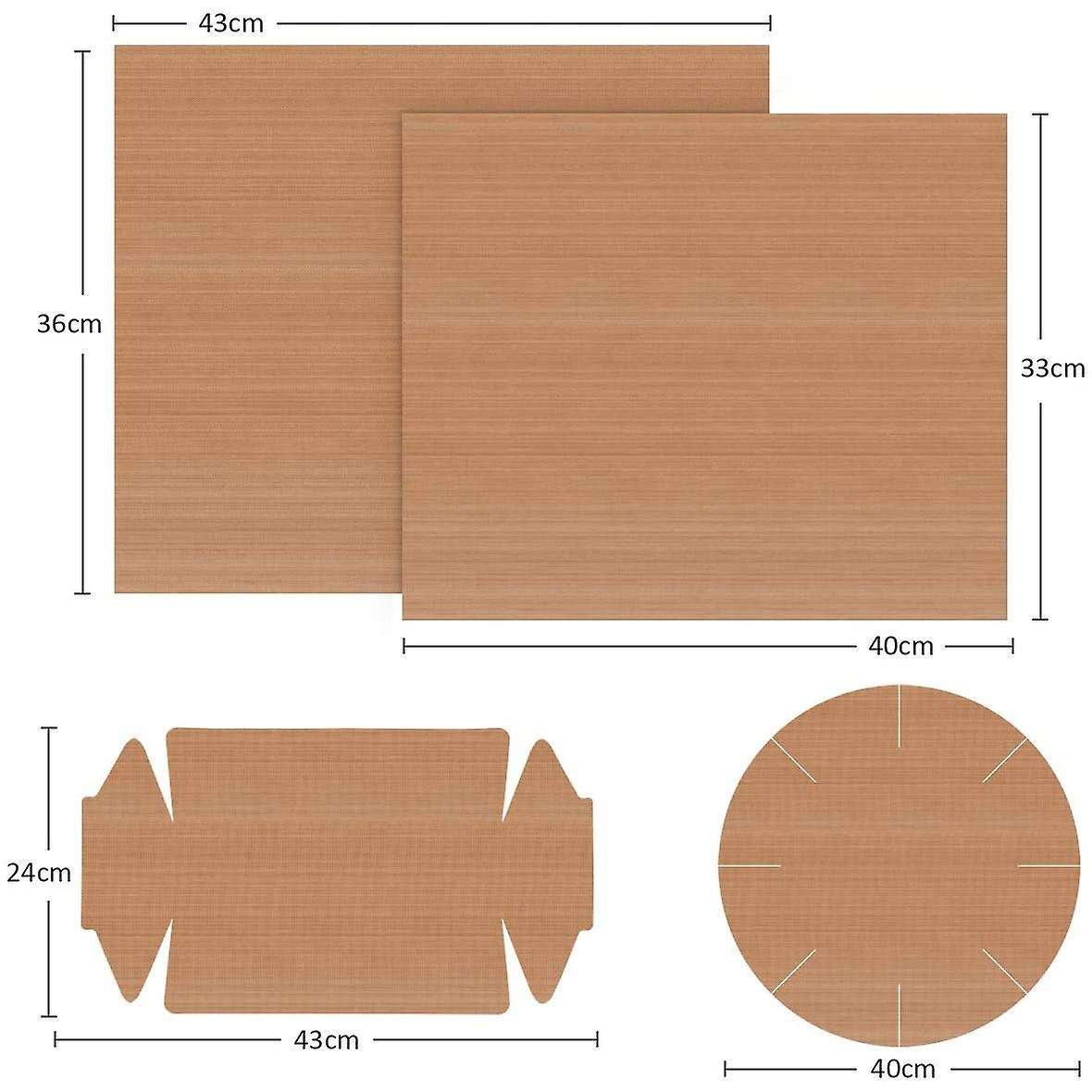 Baking Mats Non Stick Silicone, Reusable Baking Mat Sheet Baking Tray