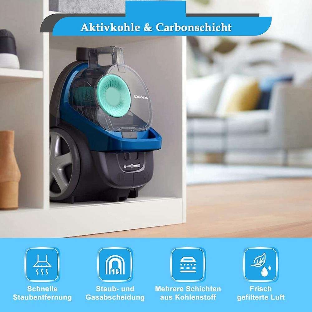 Replacement Hepa Filter Compatible for Philips Fc9331/09 Fc9332/09