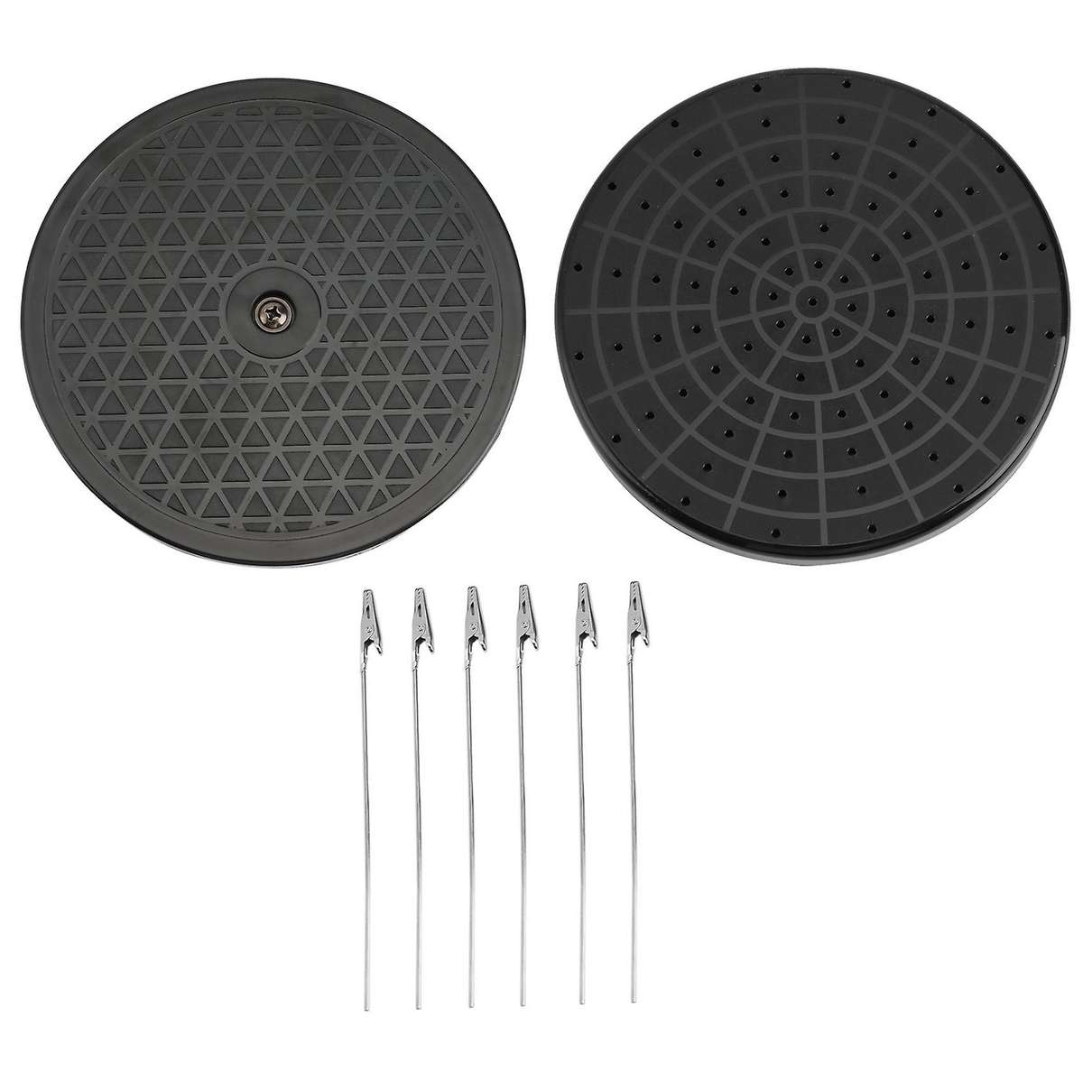 Rotating Spray Paint Base with 6 Alligator Clip for Model Building