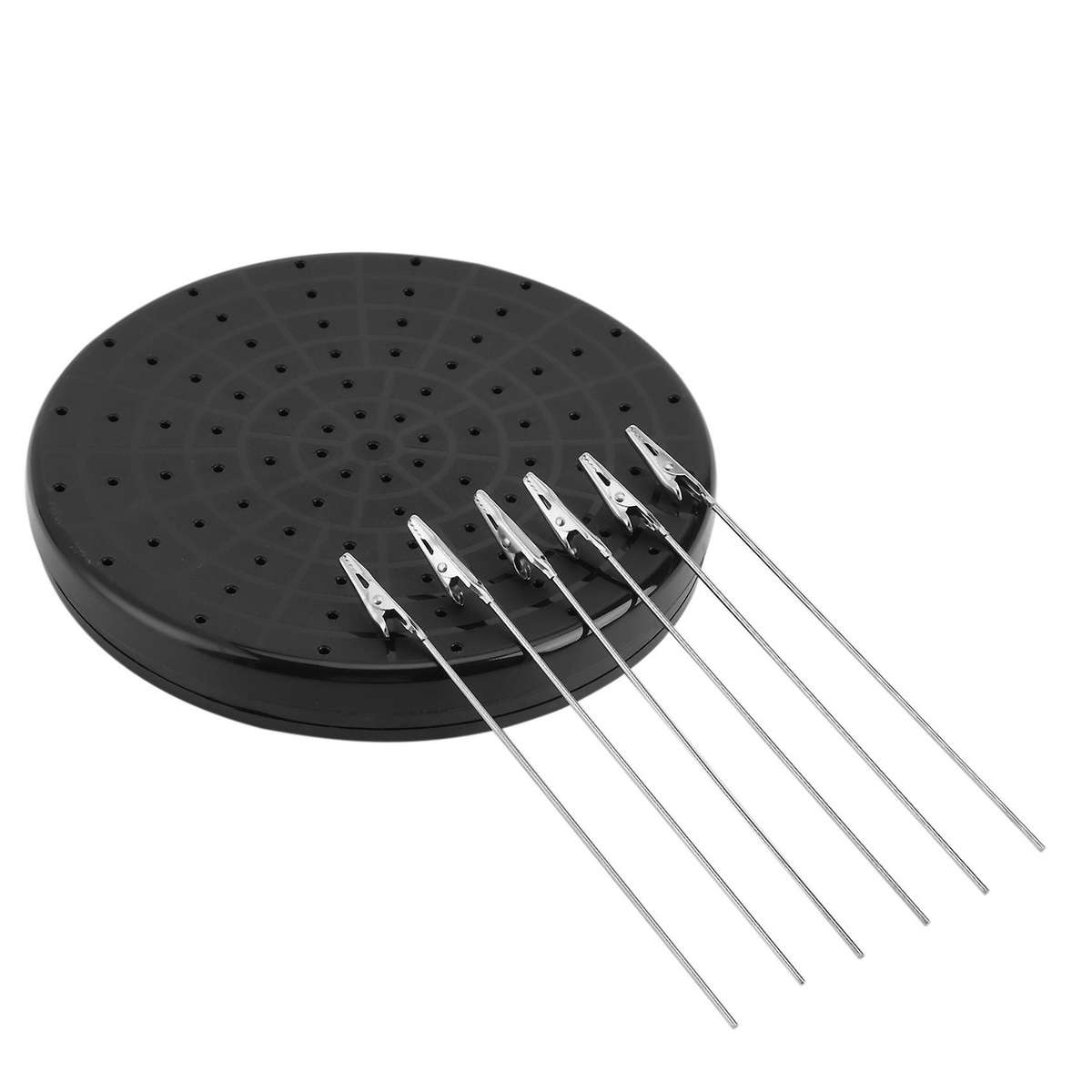 Rotating Spray Paint Base with 6 Alligator Clip for Model Building