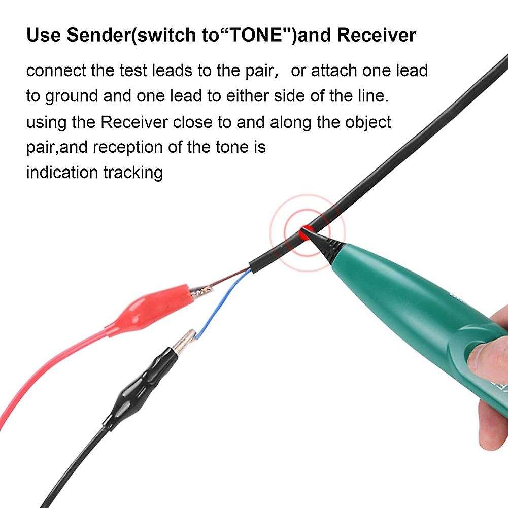 Professional Ms6812 Lan Network Cable Tester Telephone Phone Tracker