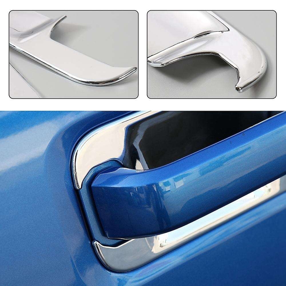 4pcs Exterior Door Handle Bowl Trim Cover Decor for Ford F-150 F150