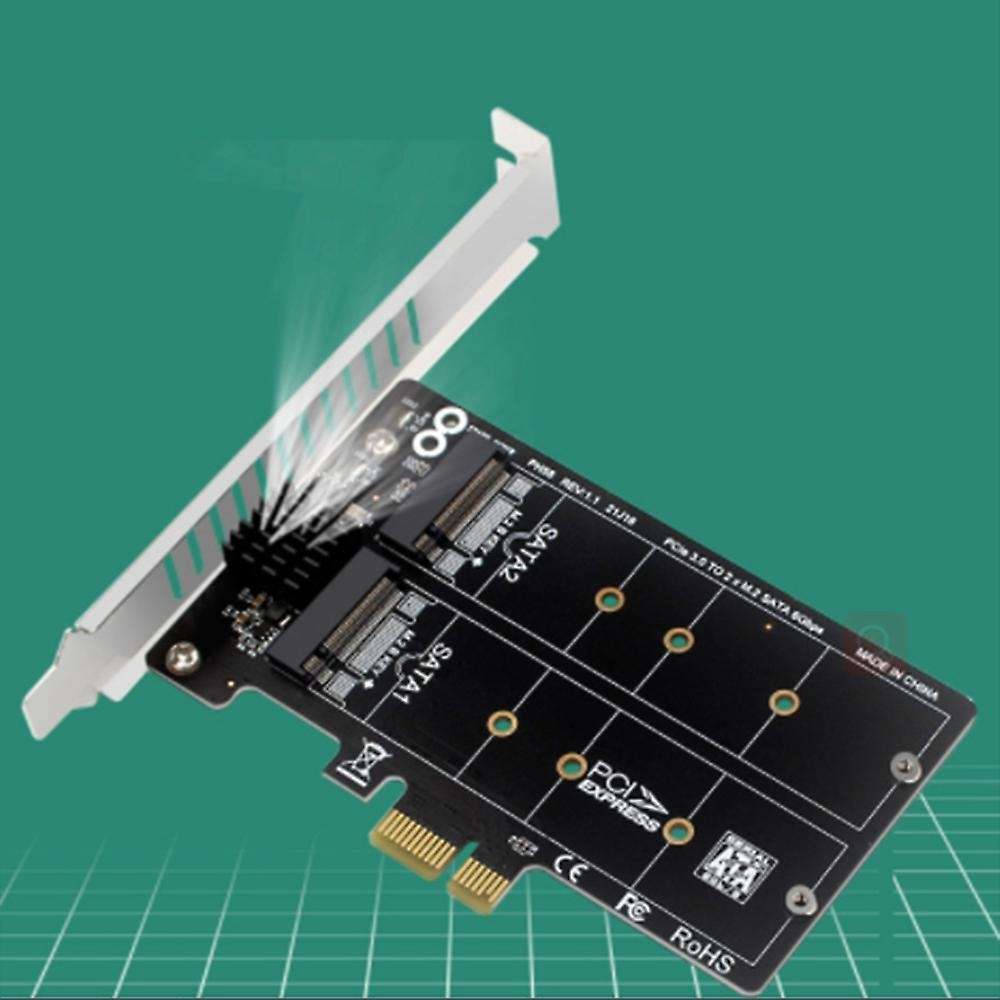 M.2 Sata to Pcie Conversion Card Jmb582 Chipset Support Ssd