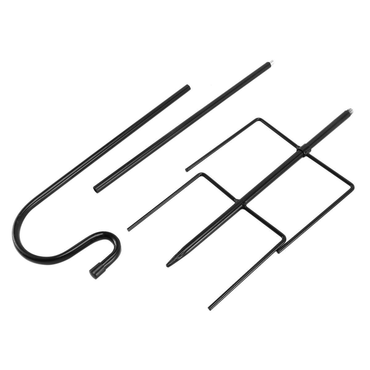 2 Pack Shepherd Hook Made Of Metal for Outdoor Bird Feeders Hanger