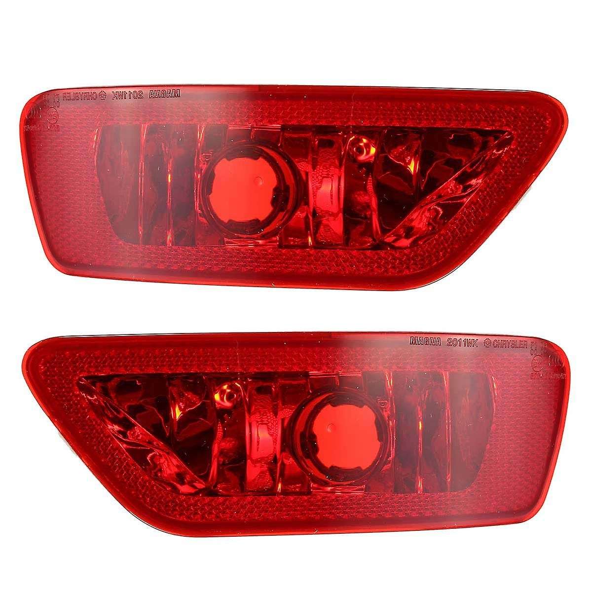 Rear Bumper Fog Lamp Reflector Light Left Right for Jeep Compass