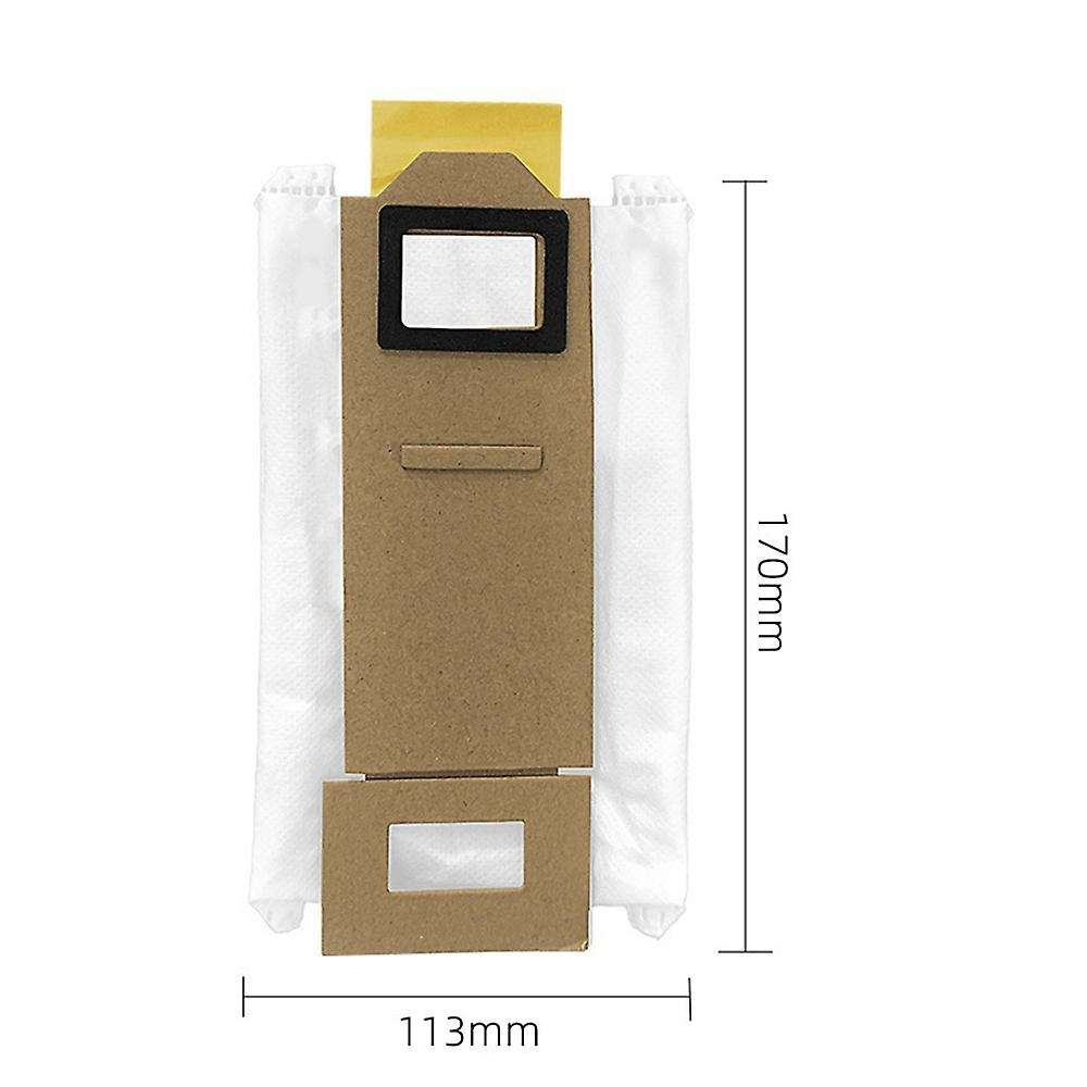10 Pcs Dust Bags for Xiaomi Roborock S7 T7s T7s Plus Vacuum Cleaner