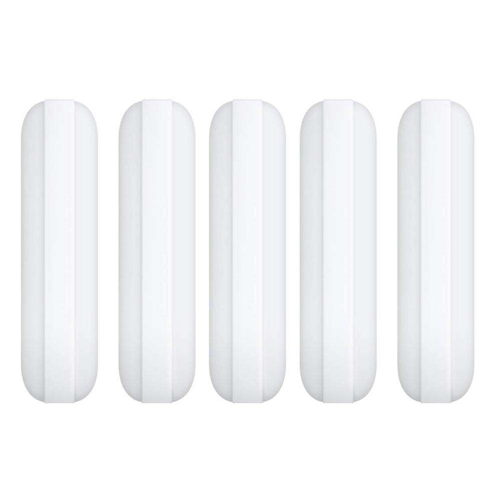 5 Pcs 25mm(1inch) Ptfe Magnetic Stirrer,white Laboratory Bar,stir Bar