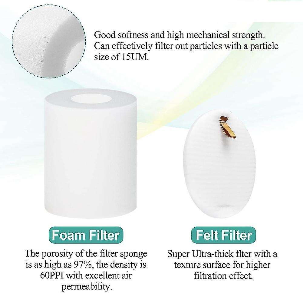 Replacement Side Brushes Hepa Filters Compatible for Shark Iq