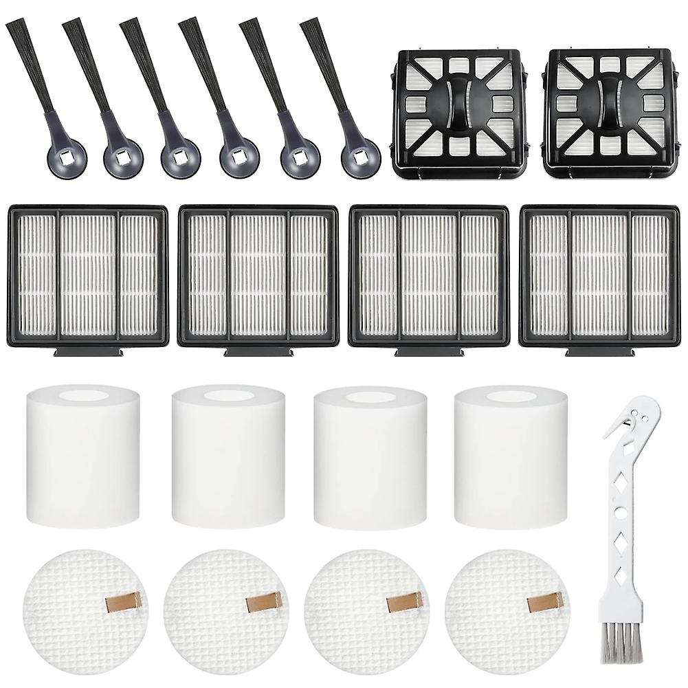 Replacement Side Brushes Hepa Filters Compatible for Shark Iq