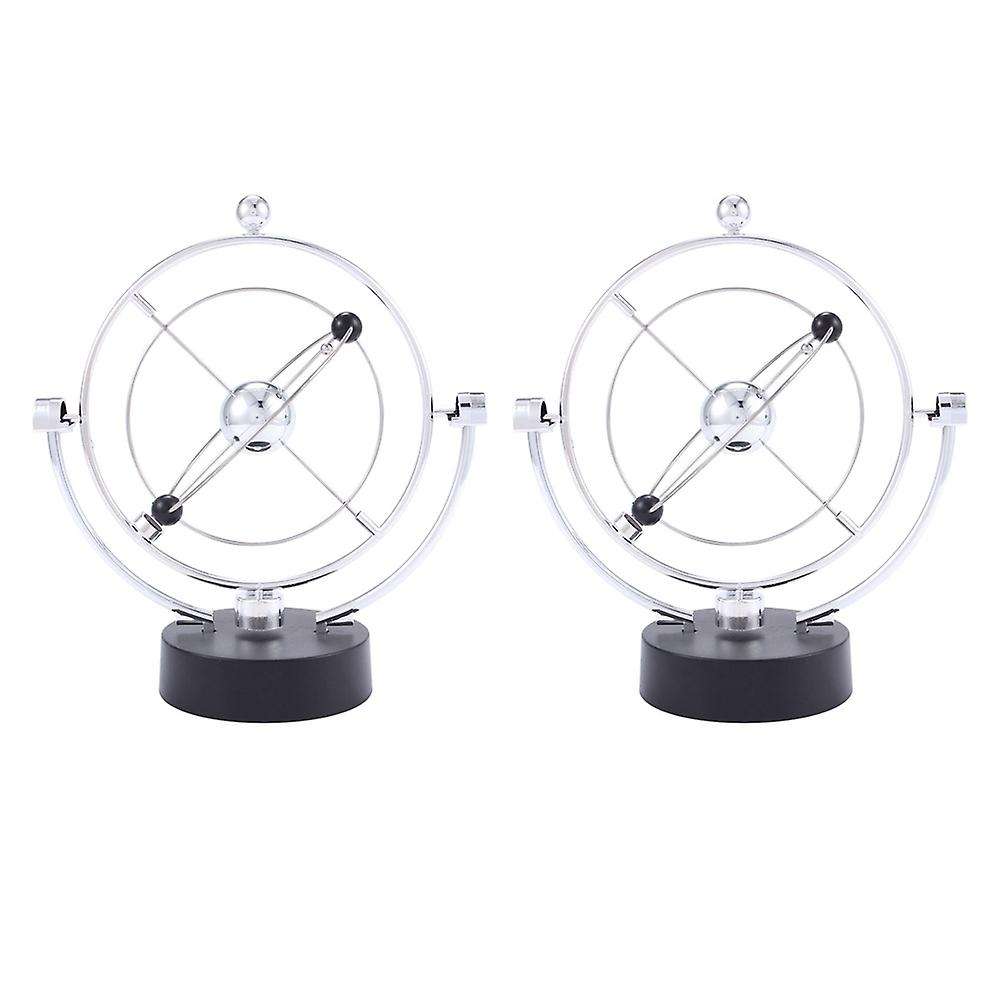 Kinetic Orbital Revolving Gadget Perpetual Motion Desk Art Toy