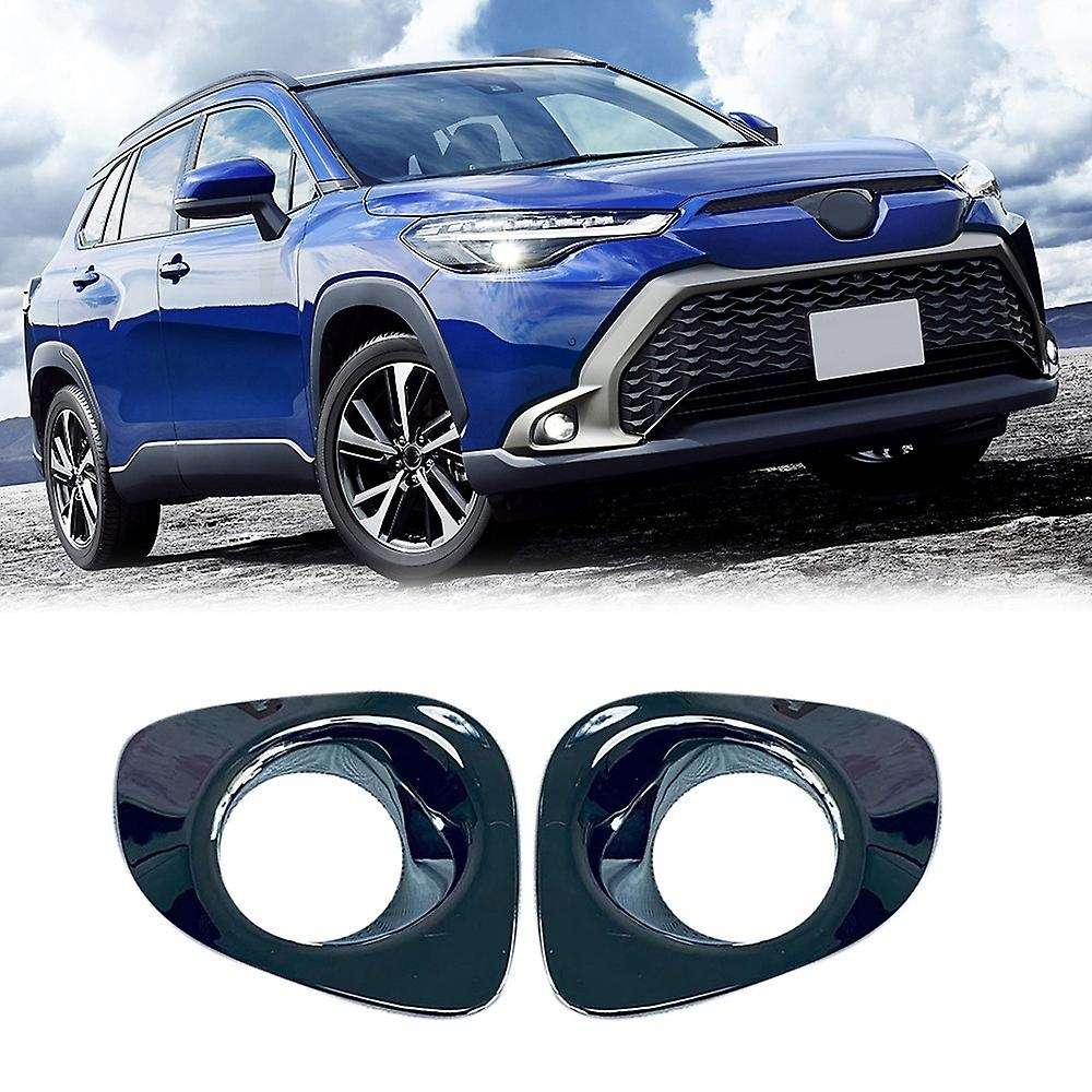 For Toyota Corolla Cross 2021 2022 Abs Front Fog Light Lamp Cover