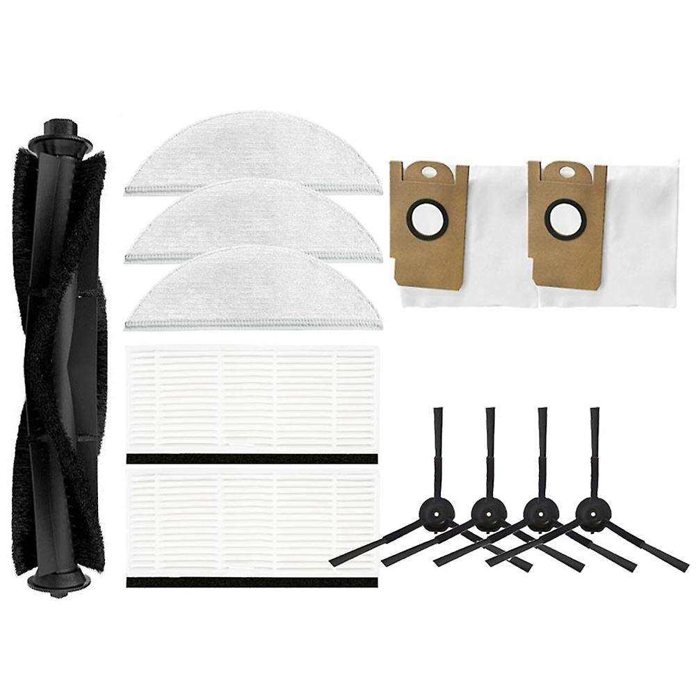 Dust Bag Mop Pad Rolling Main Brushes Side Brush for Lydsto R1