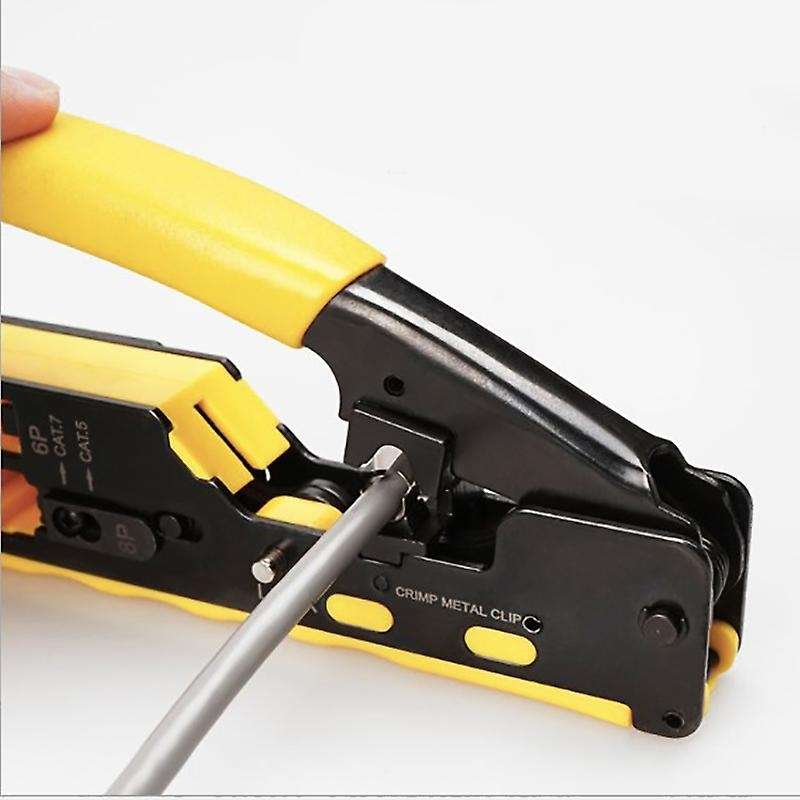 For Rj45 Tool Network Crimper Cable Crimping Tools Metal Clips Pliers