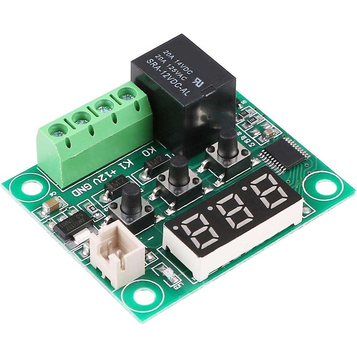 4pcs W1209 Dc Digital Temperature Controller Module with Acrylic Case