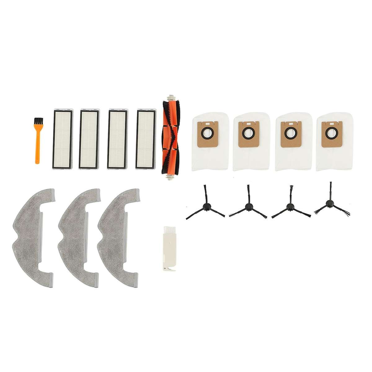 For Xiaomi Dream Bot Z10 Pro L10 Plus Side Brush Hepa Filter Dust Bag