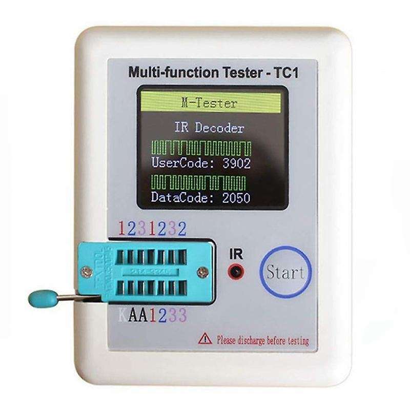 Lcr-tc1 Transistor Tester Tft Diode Triode Npn Pnp Mosfet, Colorful