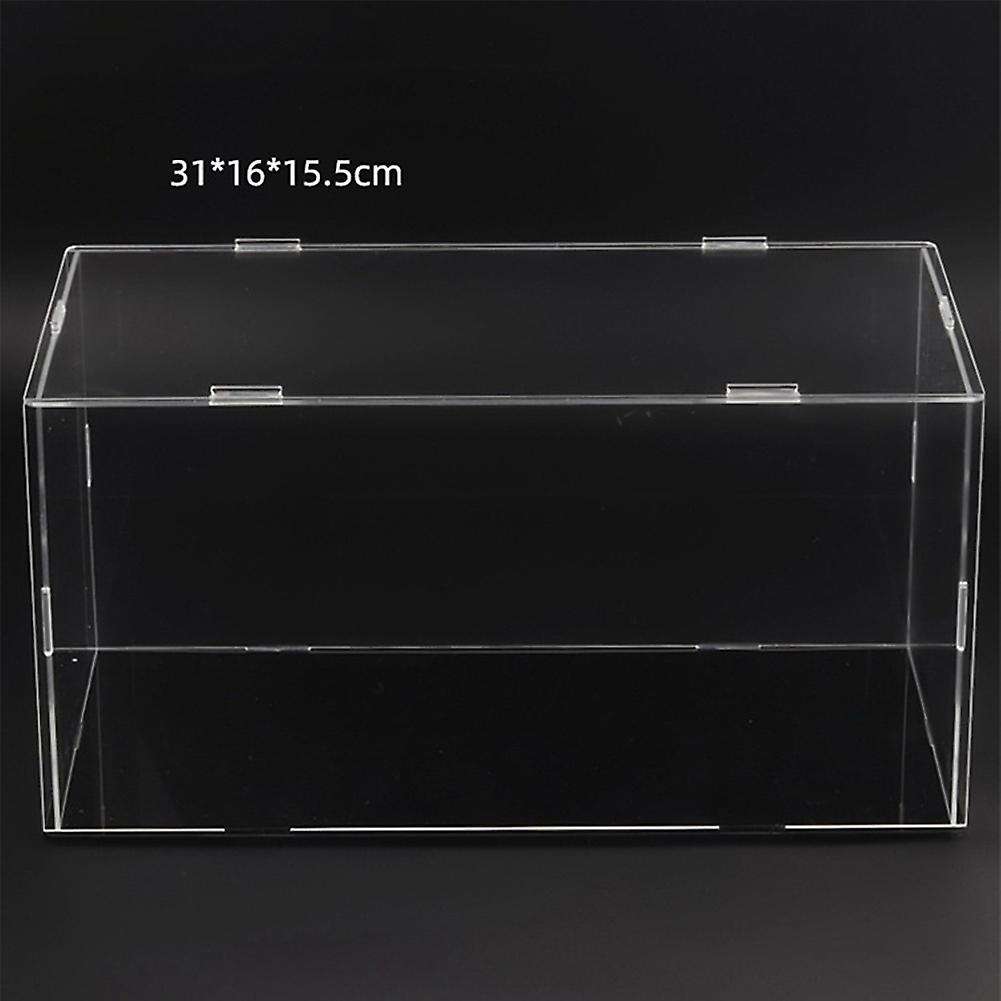 1 Transparent Cabinet for 1:18 Die-cast Model Toy Car 31x16x15.5cm