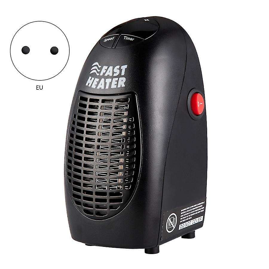 400w Fan Heater Wall Mounted Electric Heater Stove Radiator Eu Plug