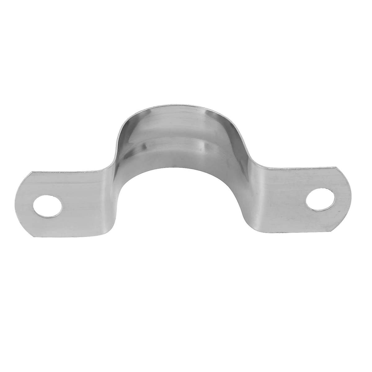 100 Pieces Of 25 Mm Stainless Steel U-shaped Pipe Clamp with Fastener