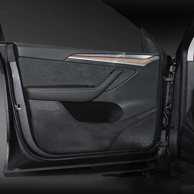 For Tesla Model Y 2021 Invisible Car Door Anti Kick Pad Protection 2