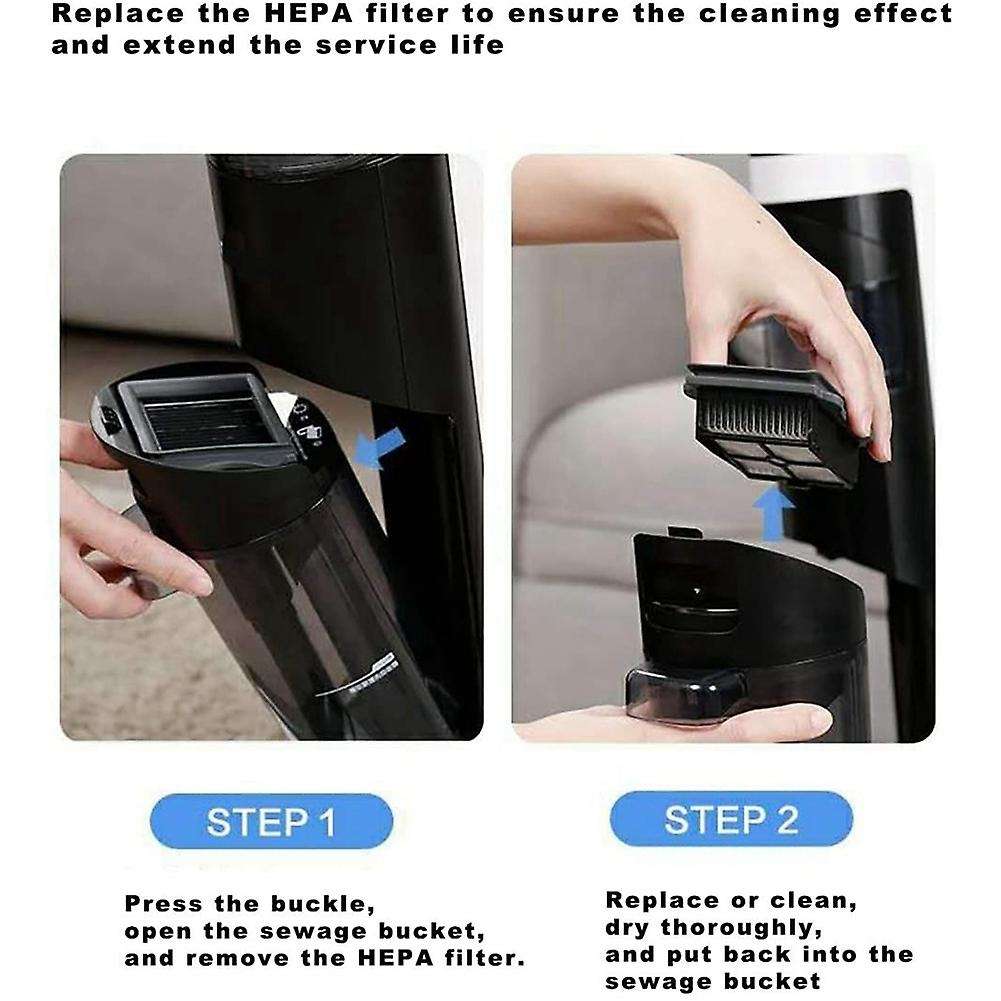 Hepa Filter Roller Brush for Tineco Floor One S3, Vacuum Cleaner