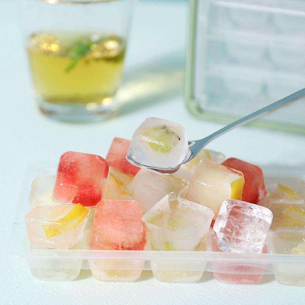 Ice-cube Tray with Lid and Bin, Ice Tray Comes with Ice Container