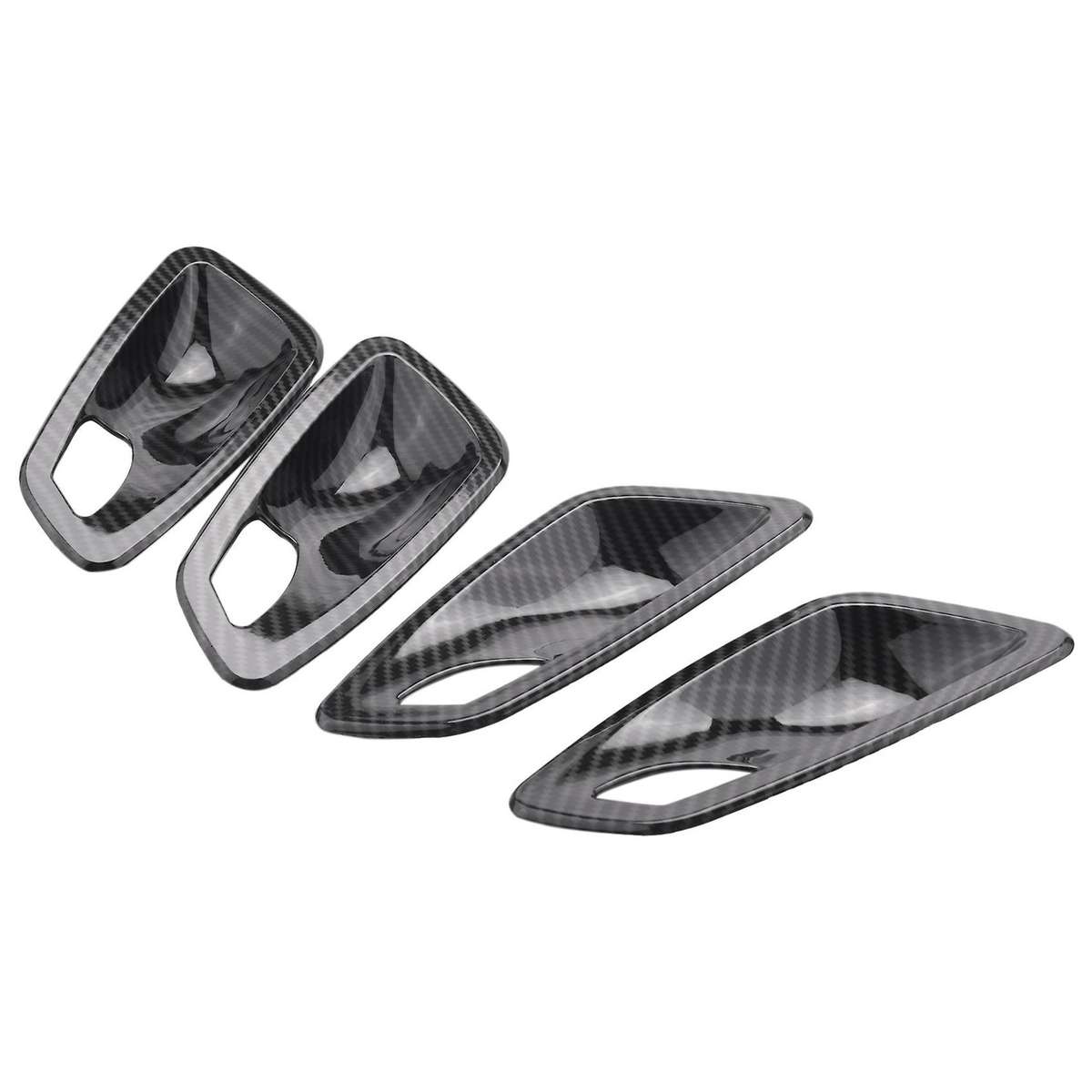 4pcs Cover Trim Door Bowl Cover Trim for Bmw E90 3 Series 2005-2012