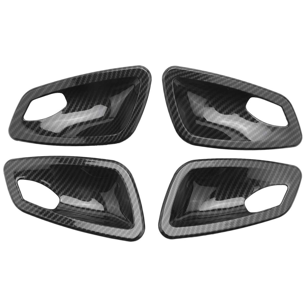 4pcs Cover Trim Door Bowl Cover Trim for Bmw E90 3 Series 2005-2012