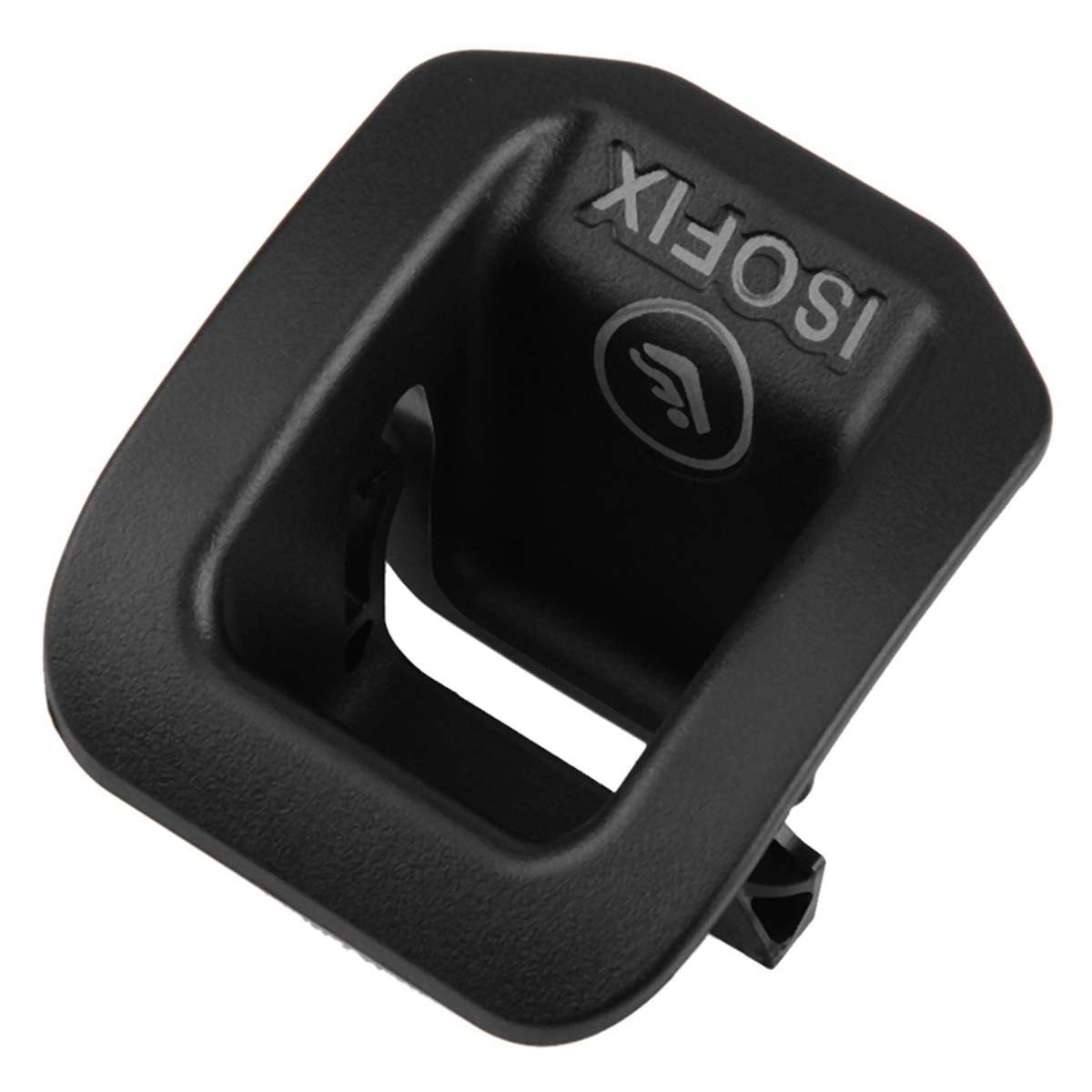 2x Car Seat Isofix Switch Cover Black for Mercedes Benz A Cla Class