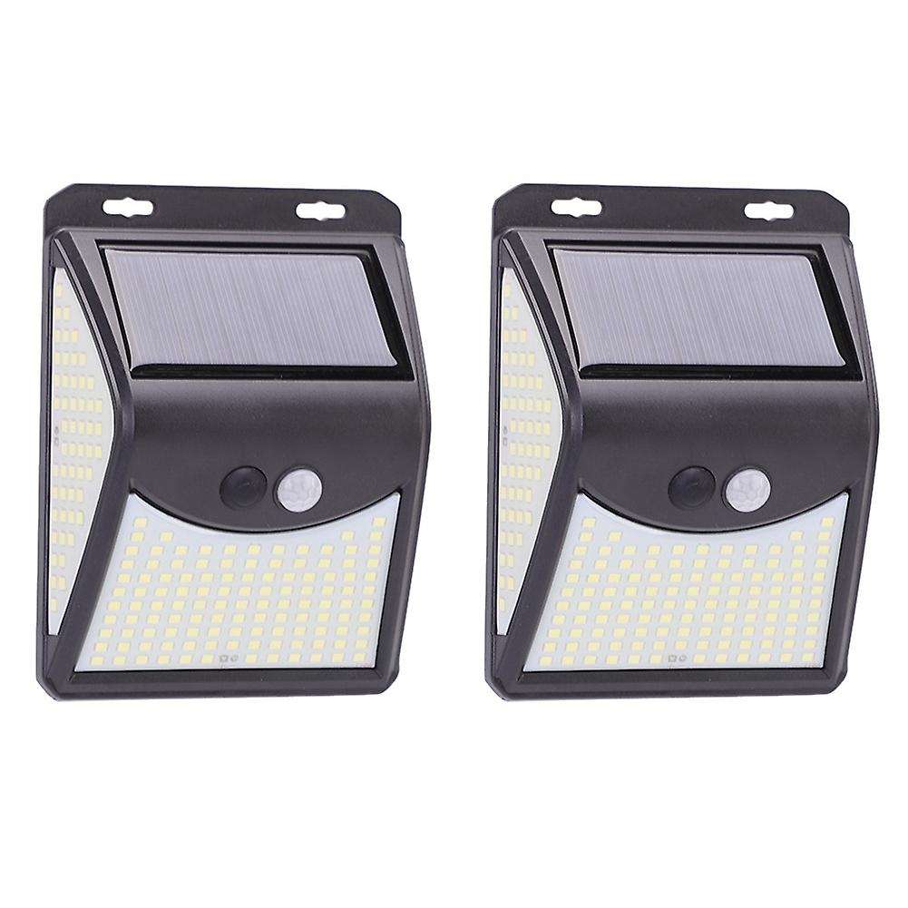 222 Led Solar Light with Motion Sensor for Garden Decoration 2pcs