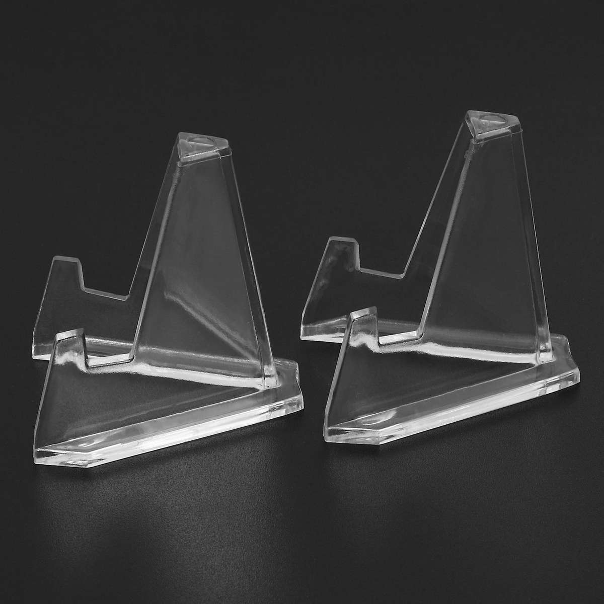 40pcs Mini Coin Display Stand Easel Display Stand Coin Stand