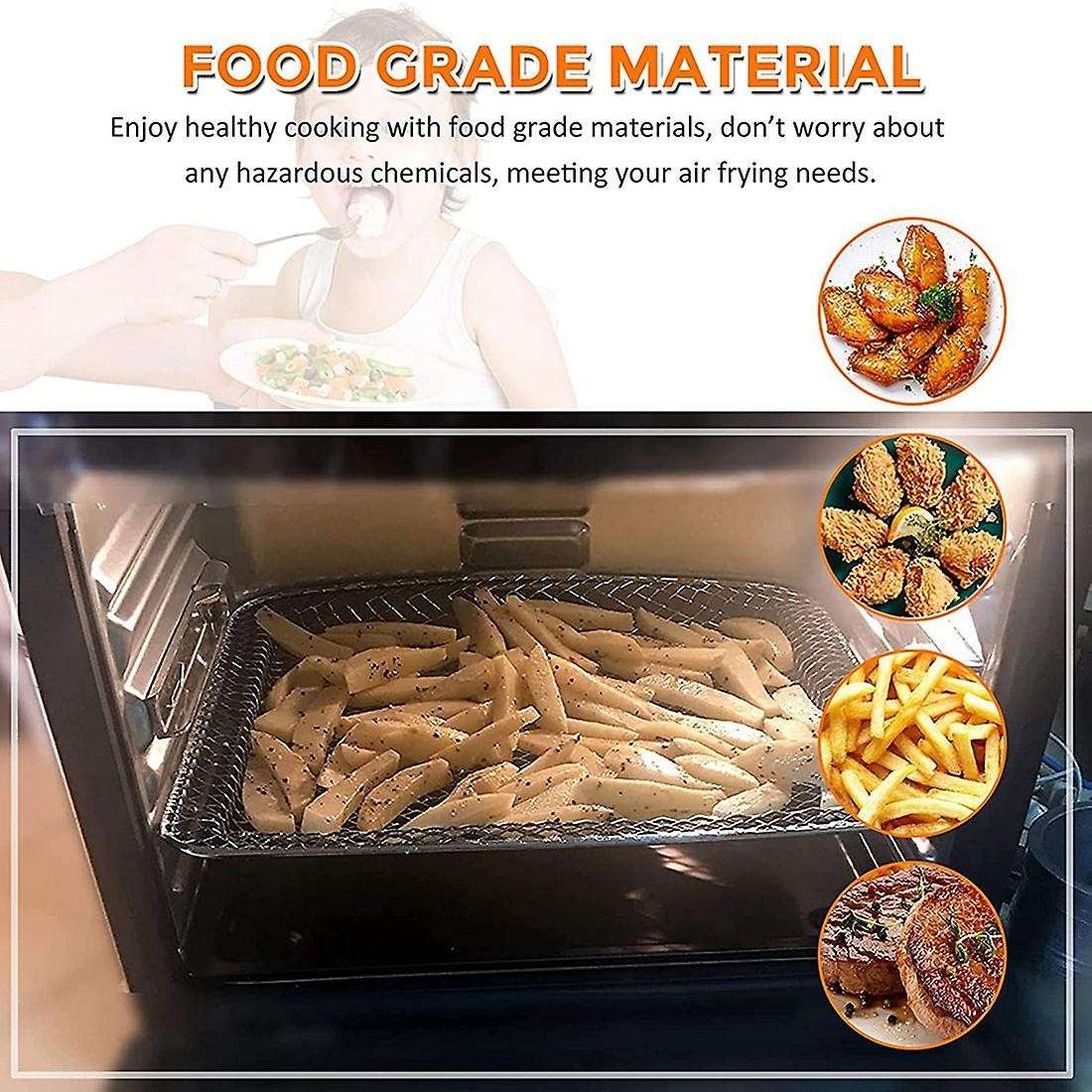 Air Fryer Drip Pan,2 Piece Nonstick Drip Pan,oven Drip Pan