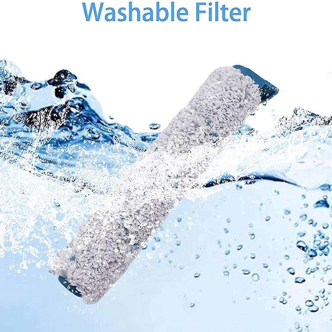 Replacement Leaning Roller & Sponge Filter for Leifheit Regulus Aqua