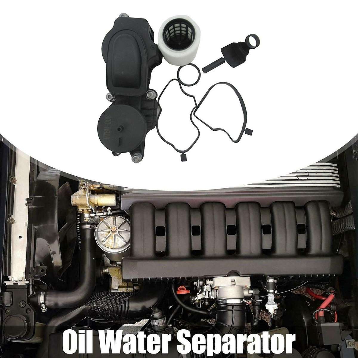 11127793163 Crankcase Oil Water Separator Set for Bmw 3 5 7 X5 Series