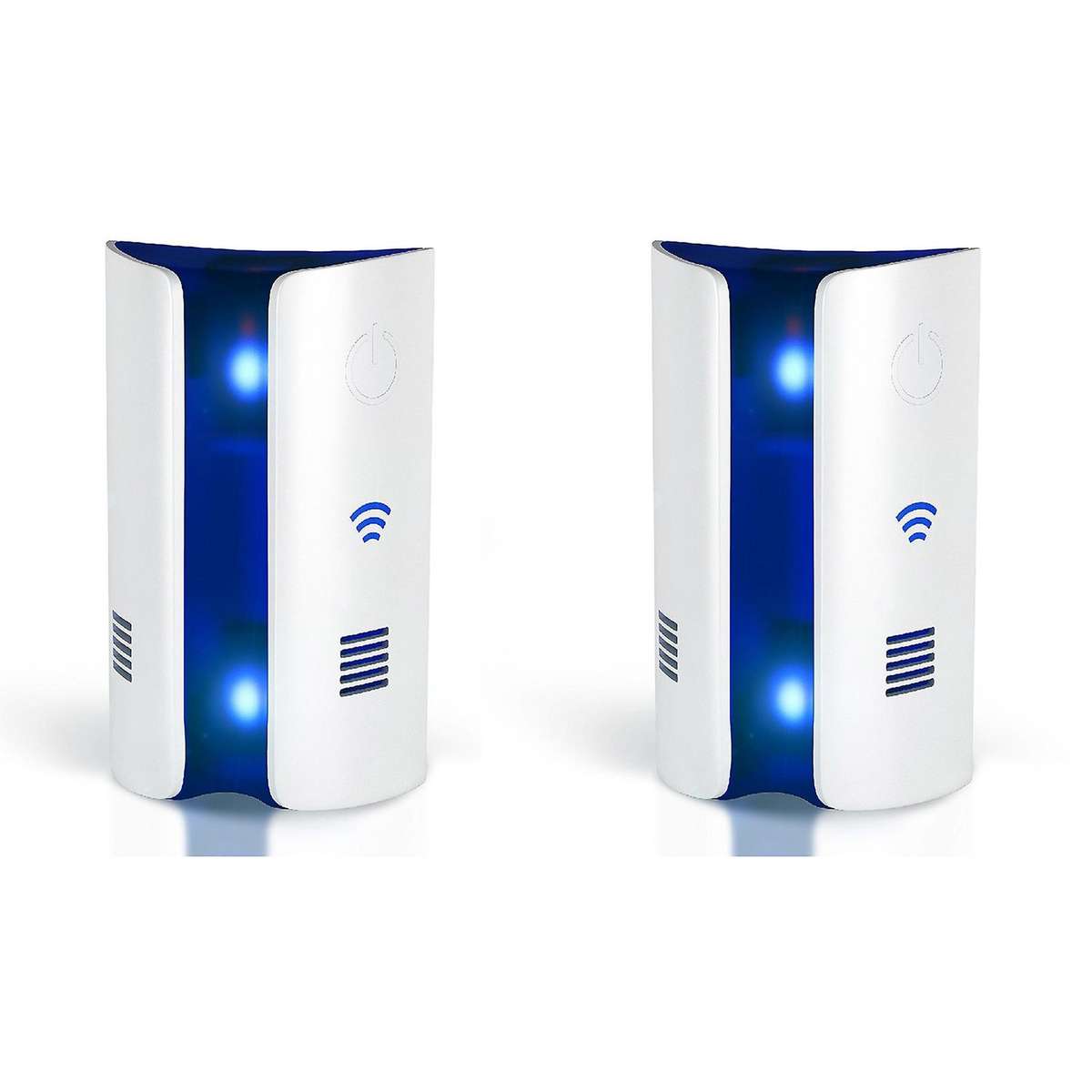 2x Ultrasonic Electromagnetic Pest Repellent Control(us Plug)