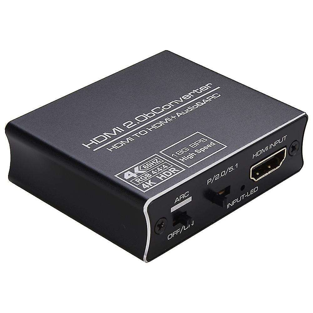 4k@60hz Hdmi-compatible 2.0b Audio Extractor, Audio Converter Adapter