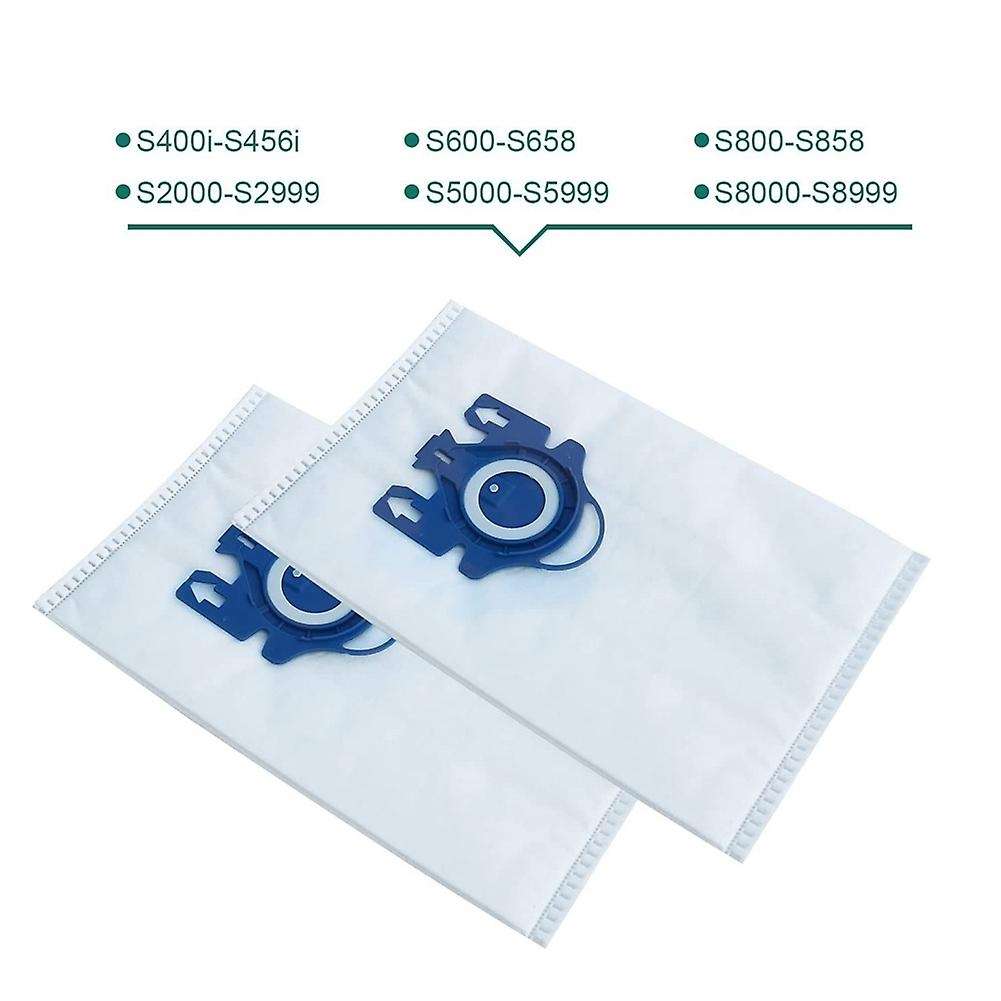 12 Pack Gn Vacuum Bags for Miele Bags Classic C1 Complete C1 C2 C3