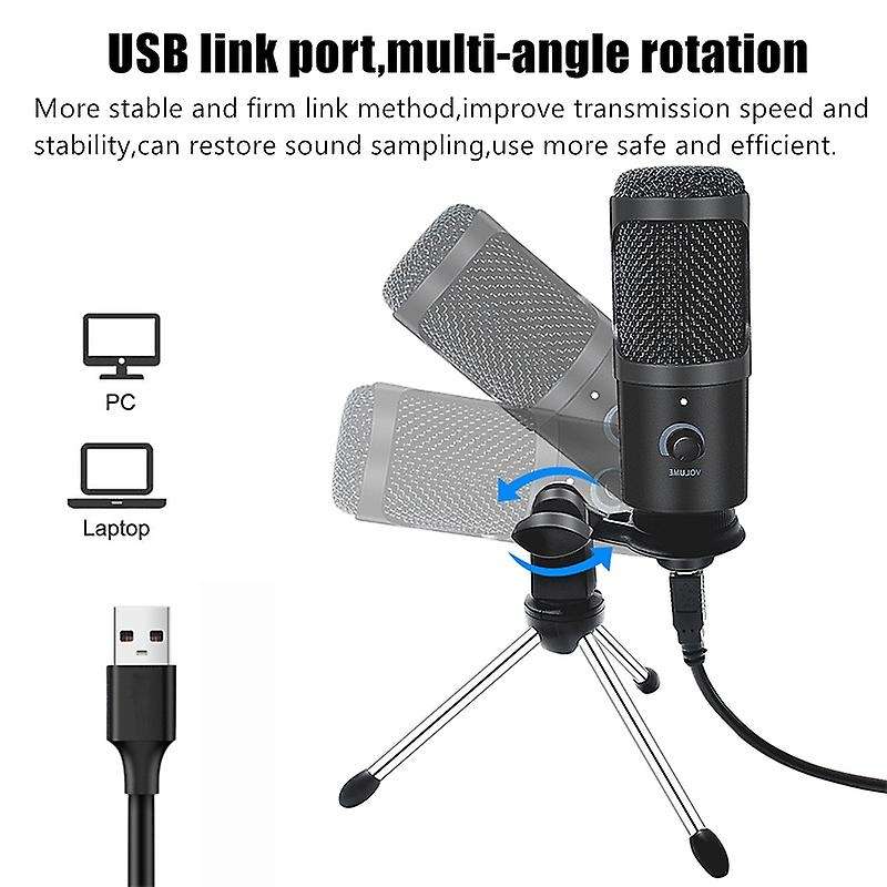Condenser Microphone,for Recording,voice Over,streaming,home Studio