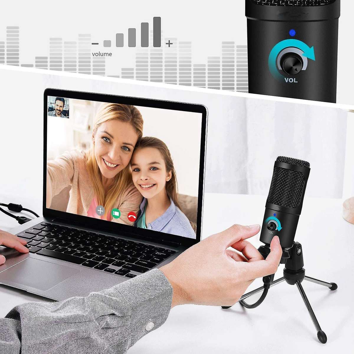 Condenser Microphone,for Recording,voice Over,streaming,home Studio