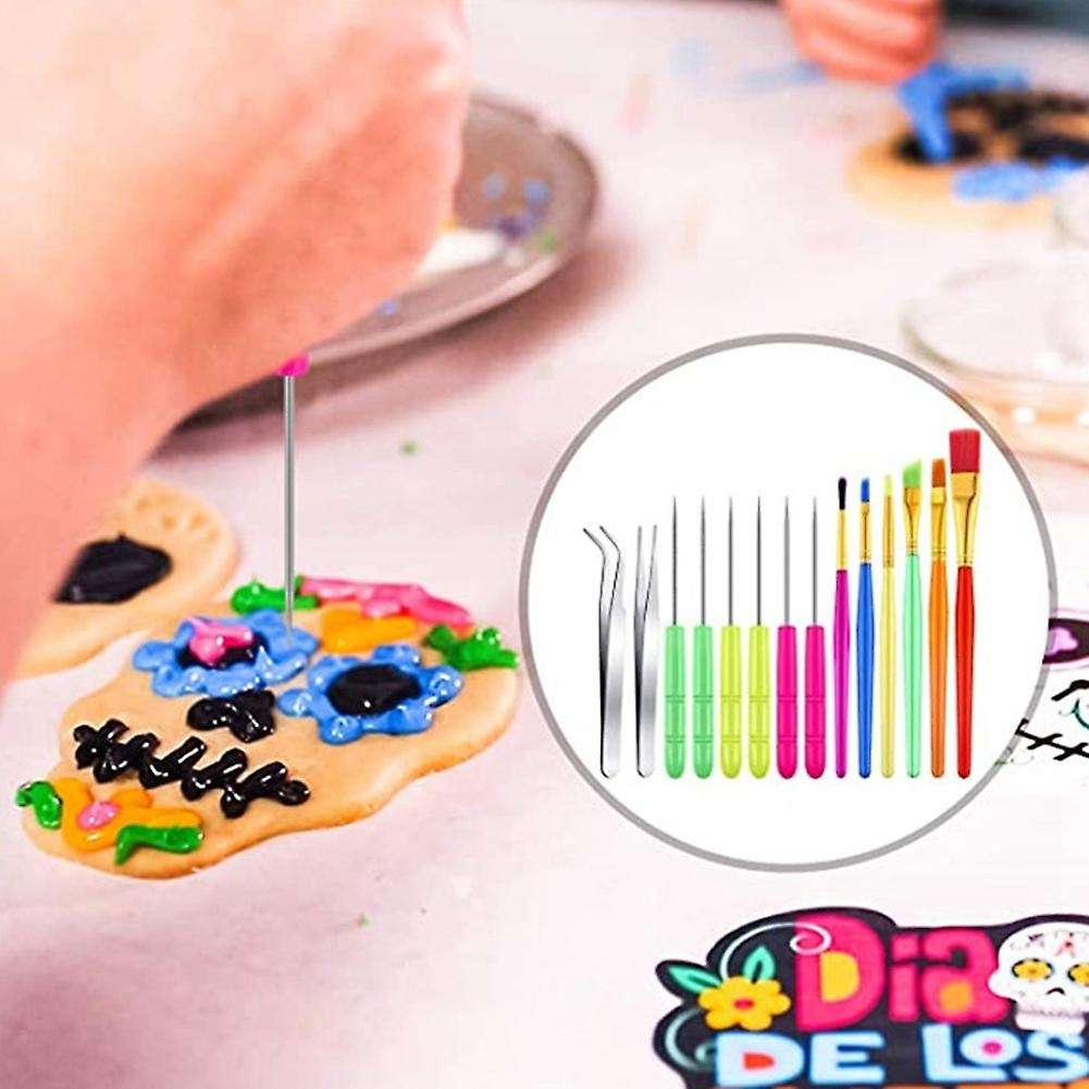 Cookie Decorating Tools Set, Cookie Turntable, Decorating Brushes