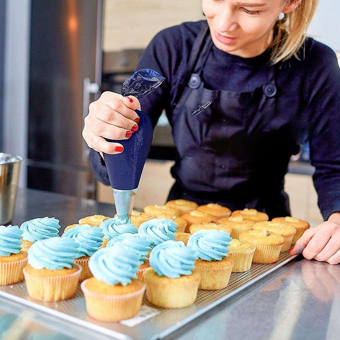 50pcs Extra Large Disposable Pastry Bag 21 Inch Cake Piping Bag