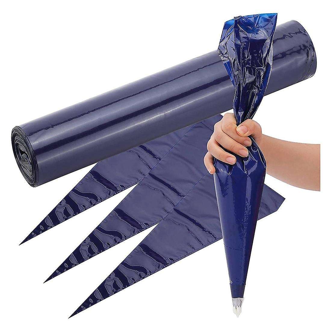 50pcs Extra Large Disposable Pastry Bag 21 Inch Cake Piping Bag