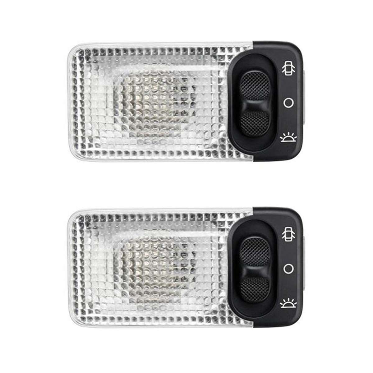 2x Car Interior Roof Light Dome Reading Light for Citroen C1 C2 C3
