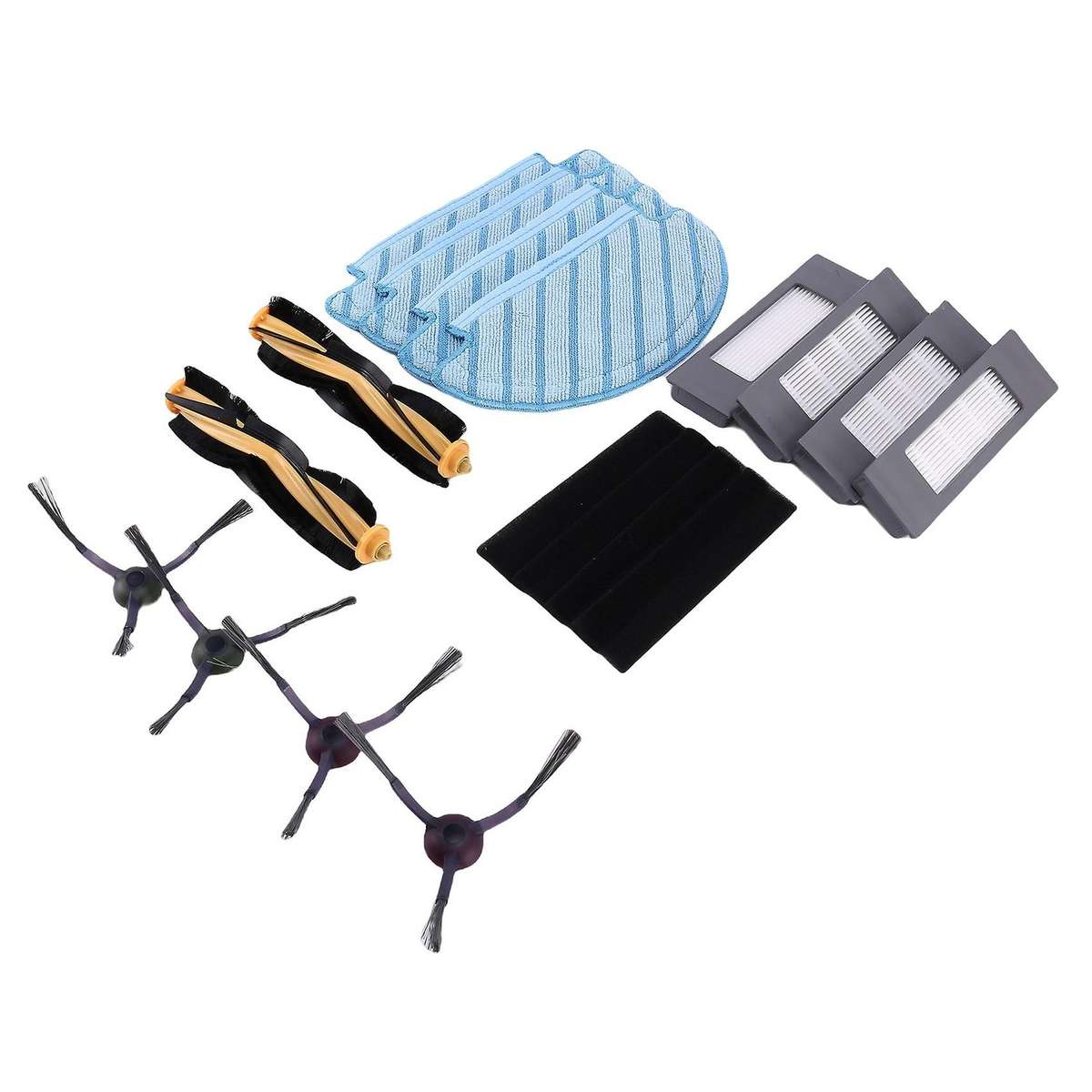 Roller Brush Filter Side Brush for Ecovacs Deebot Ozmo T8 Aivi Robot